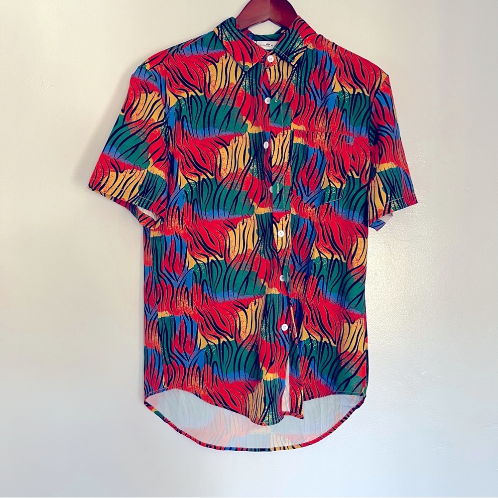 Funky zebra print shirt